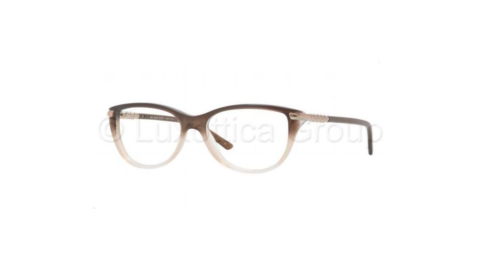 Burberry BE2107A Eyeglass Frames 3298-5115 - Brown Gradient / Light Brown Frame, Demo Lens Lenses