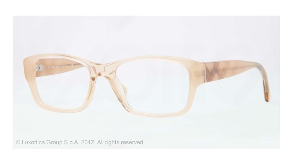 Burberry BE2127 Eyeglass Frames 3377-52 - Brown Gradient Frame, Demo Lens Lenses