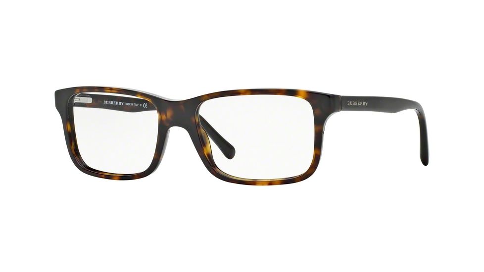Burberry BE2165 Eyeglass Frames 3002-55 - Dark Avana Frame