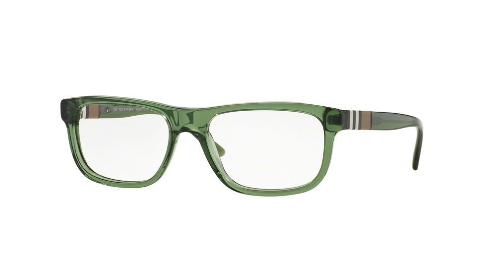 Burberry BE2197 Eyeglass Frames 3545-53 - Green Frame