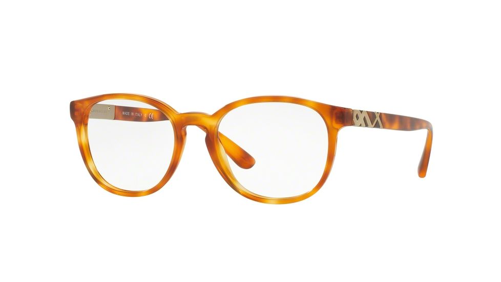 Burberry BE2241 Bifocal Prescription Eyeglasses 3054-50 - Light Havana Frame