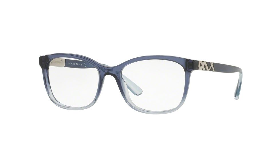 Burberry BE2242 Single Vision Prescription Eyeglasses 3599-51 - Blue Gradient Frame