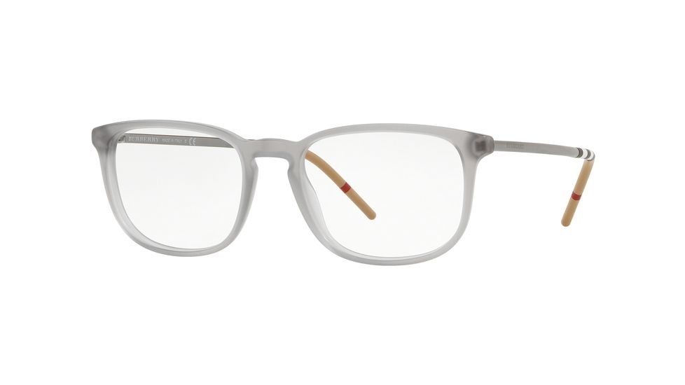 Burberry BE2283 Progressive Prescription Eyeglasses 3751-54 - Matte Grey Frame