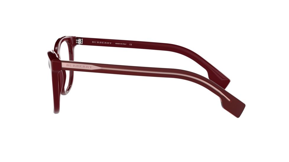 Burberry BE2284F Bifocal Prescription Eyeglasses, 53mm, Bordeaux, BE2284F-3760-53-BI