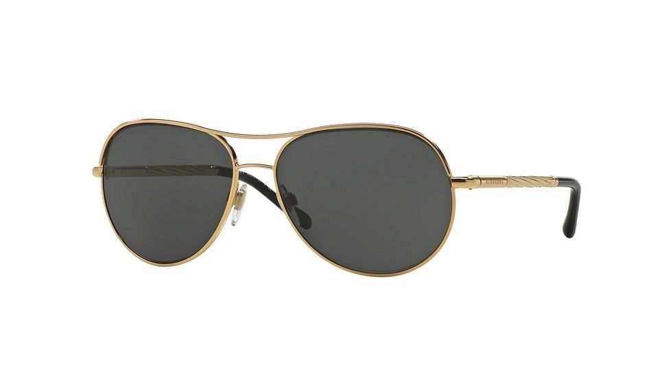 Burberry BE3082 Bifocal Prescription Sunglasses BE3082-121087-57 - Lens Diameter 57 mm, Frame Color Gold
