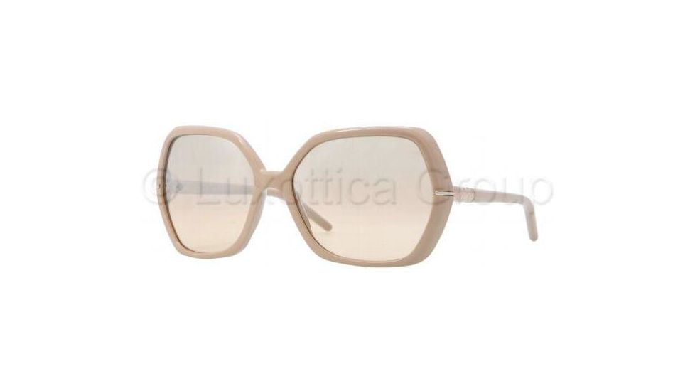 Burberry BE4107 Sunglasses 32813D-6016 - Pastel Rose Beige Mirror Silver Grad