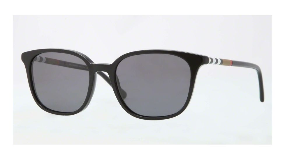 Burberry BE4144 Sunglasses 300181-54 - Black Frame, Polar Gray Lenses