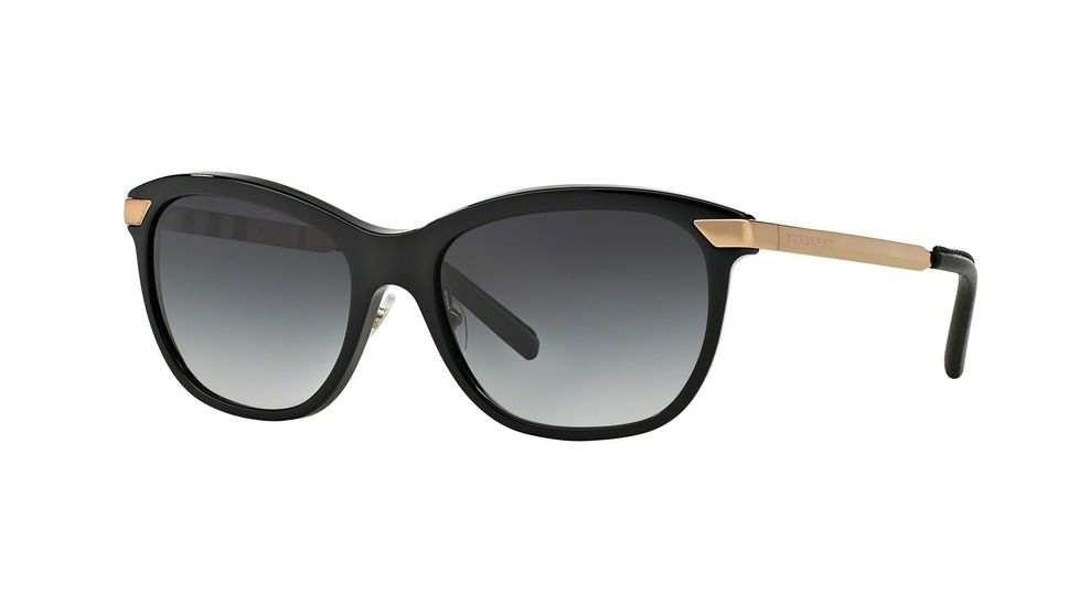 Burberry BE4169Q Bifocal Prescription Sunglasses BE4169Q-30018G-57 - Lens Diameter 57 mm, Frame Color Black