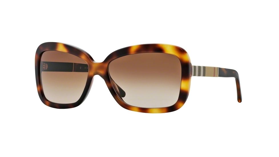 Burberry BE4173 Bifocal Prescription Sunglasses BE4173-331613-58 - Lens Diameter 58 mm, Frame Color Light Havana