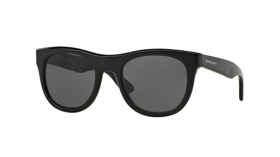Burberry BE4195F Progressive Prescription Sunglasses BE4195F-300187-52 - Lens Diameter 52 mm, Frame Color Black
