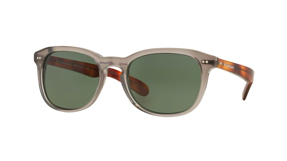 Burberry BE4214F Sunglasses 355271-55 - Smoke Grey Frame, Grey Green Lenses