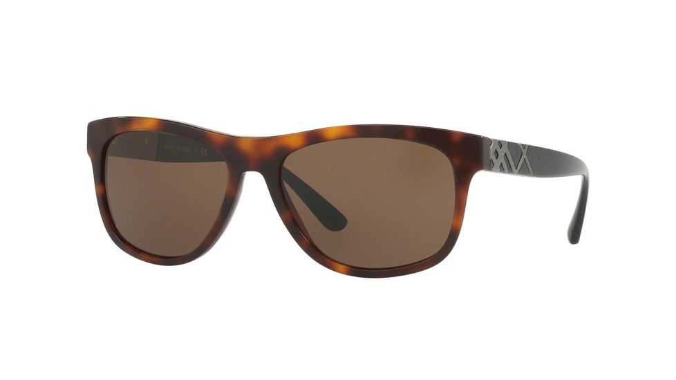 Burberry BE4234 Progressive Prescription Sunglasses BE4234-362773-57 - Lens Diameter 57 mm, Frame Color Havana
