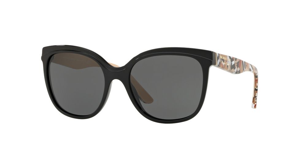 Burberry BE4270F Bifocal Prescription Sunglasses, 55mm, Black, BE4270F-372887-55-BI