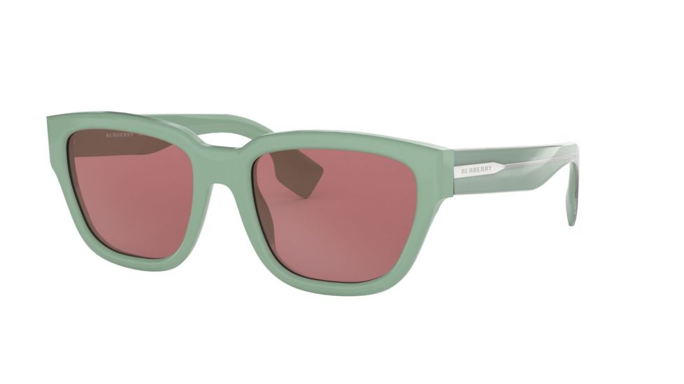 Burberry BE4277 Progressive Prescription Sunglasses, 54mm, Green, BE4277-376175-54-PRO