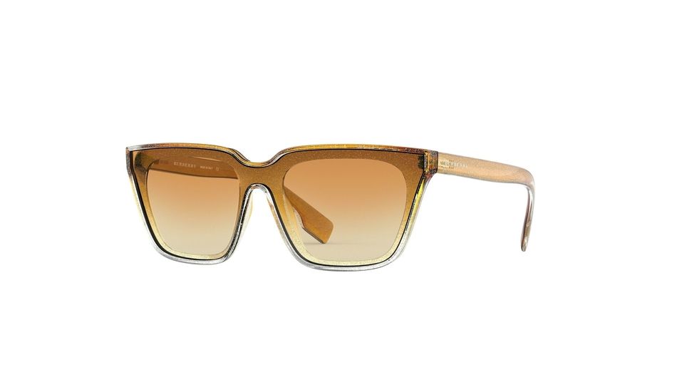 Burberry BE4279 Sunglasses 37672L-40 - , Light Yellow Gradient Ochre Lenses