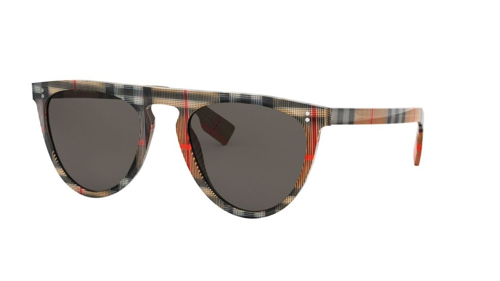 Burberry BE4281F Prescription Sunglasses, 54mm, BE4281F-3778-3-54-SV