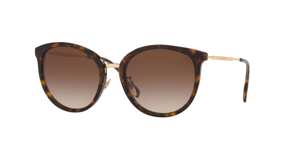 Burberry BE4289D Sunglasses 300213-56 - , Brown Gradient Lenses