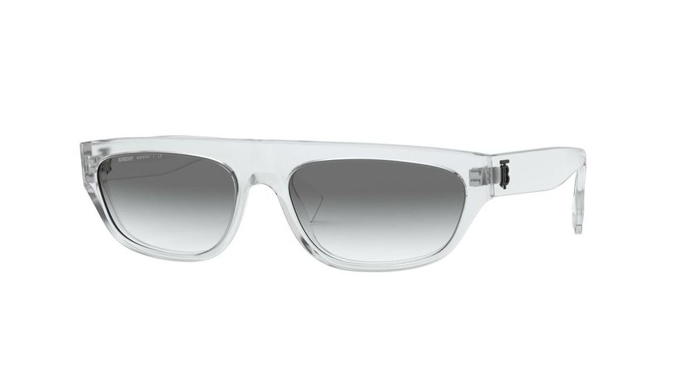 Burberry BE4301 Sunglasses 30248E-57 - , Clear Gradient Light Green Lenses