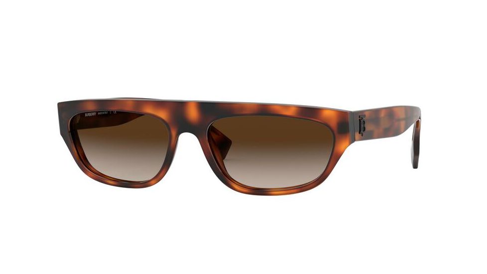 Burberry BE4301 Sunglasses 331613-57 - , Brown Grdient Lenses