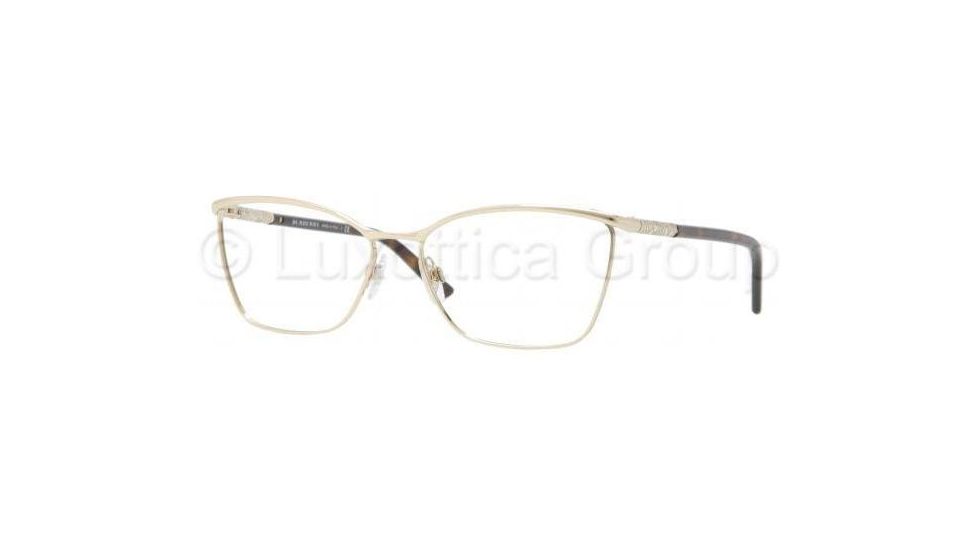Burberry NUDE BE1209 Bifocal Prescription Eyeglasses 1002-5315 - Light Gold 