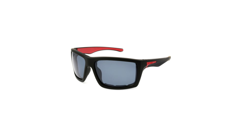 Body Glove Mens Sayulita Polarized Sunglasses - Black/Red 767612BE, One Size, Black/Red, 10228801.QTS-BLK-ONE/SIZE
