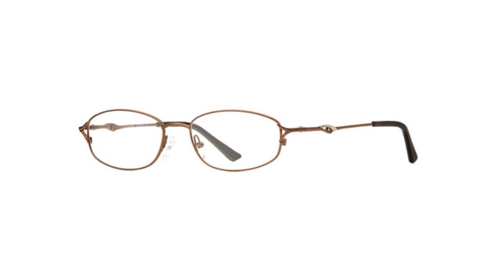 Calligraphy Collections Woolf SESC WOOL00 Bifocal Prescription Eyeglasses - Light Brown SESC WOOL005235 BNL