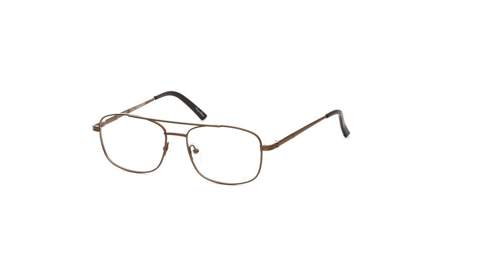 Calligraphy Collections Lawrence SESC LAWR00 Progressive Prescription Eyeglasses - Brown SESC LAWR005440 BN