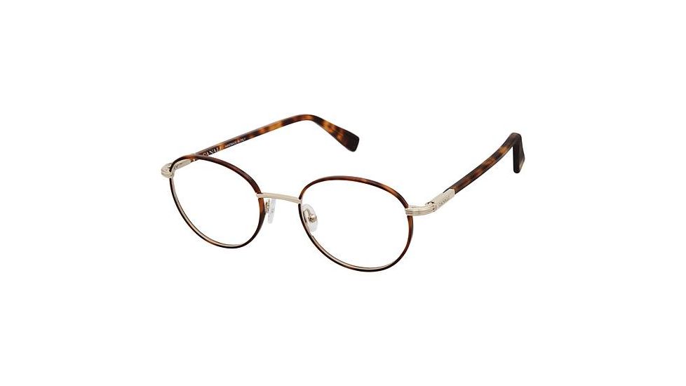 Canali 311 Progressive Prescription Eyeglasses - Frame Dark Tortoise, Size 49/20mm CO31101