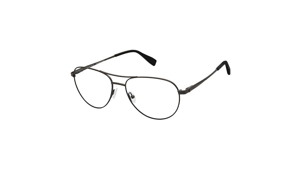 Canali 312 Prescription Eyeglasses - Frame MATTE GUNMETAL, Size 56/16mm CO31201