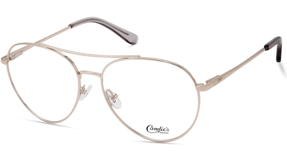 Candies CA0173 Eyeglass Frames - Shiny Rose Gold Frame Color, Shiny Rose Gold Lens Color