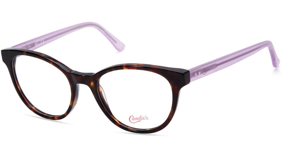 Candies CA0177 Eyeglass Frames - Dark Havana Frame Color, Dark Havana Lens Color