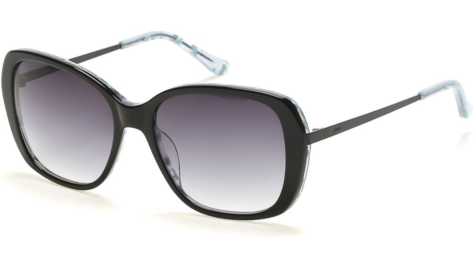 Candies CA1027 Sunglasses - Black Frame Color, Gradient Smoke Lens Color