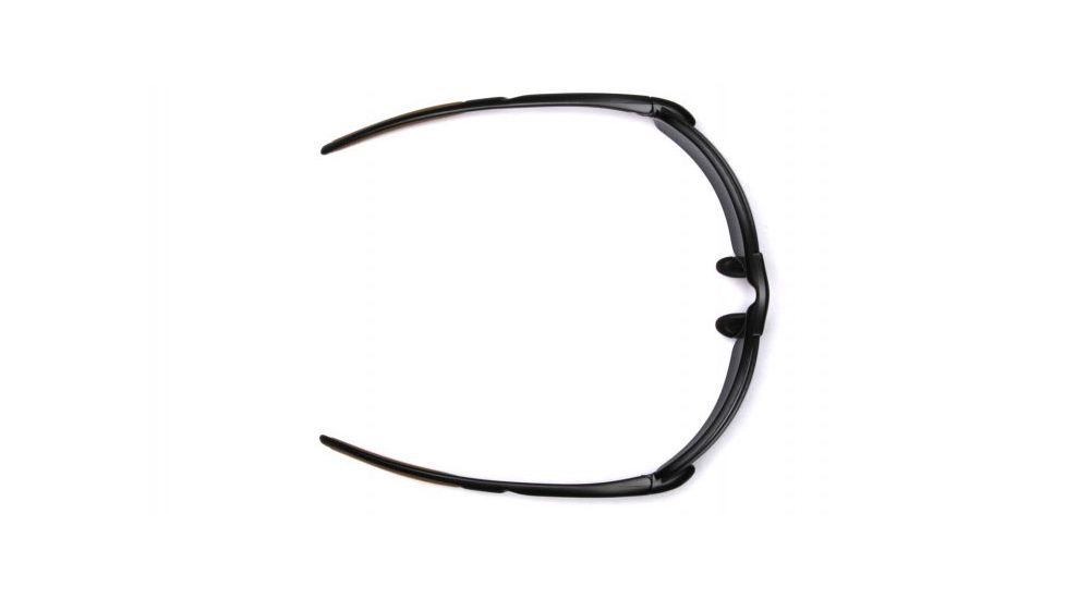 Carhartt Spokane Safety Glasses w/Clear Lenses, Black, CHB310DCC