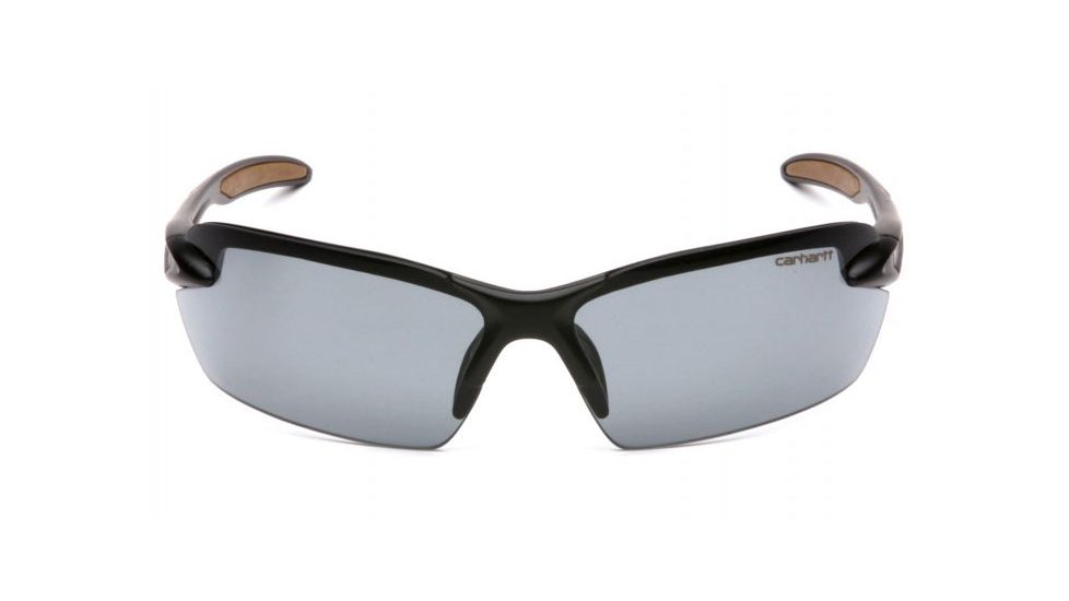 Carhartt Spokane Safety Glasses w/Gray Lenses, Black, CHB320DCC