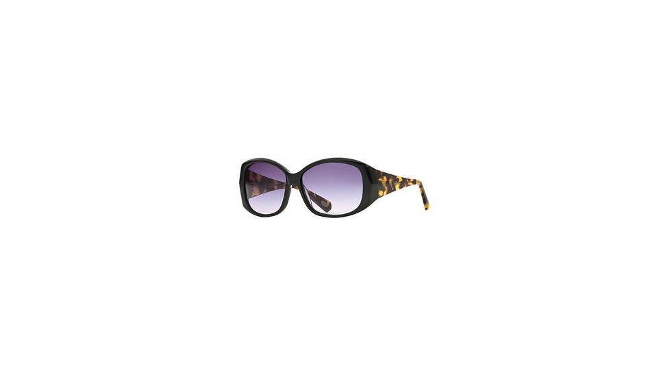 Carmen Marc Valvo CM Blanca SECM BLAN06 Progressive Prescription Sunglasses SECM BLAN065520 BK - Frame Color: Black Tortuga, Lens Diameter: 55 mm