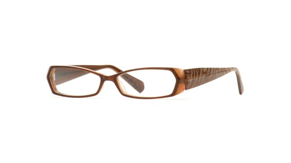 Carmen Marc Valvo CM Grable SECM GRAB00 Eyeglass Frames - Cocoa Brulee SECM GRAB005440 BN