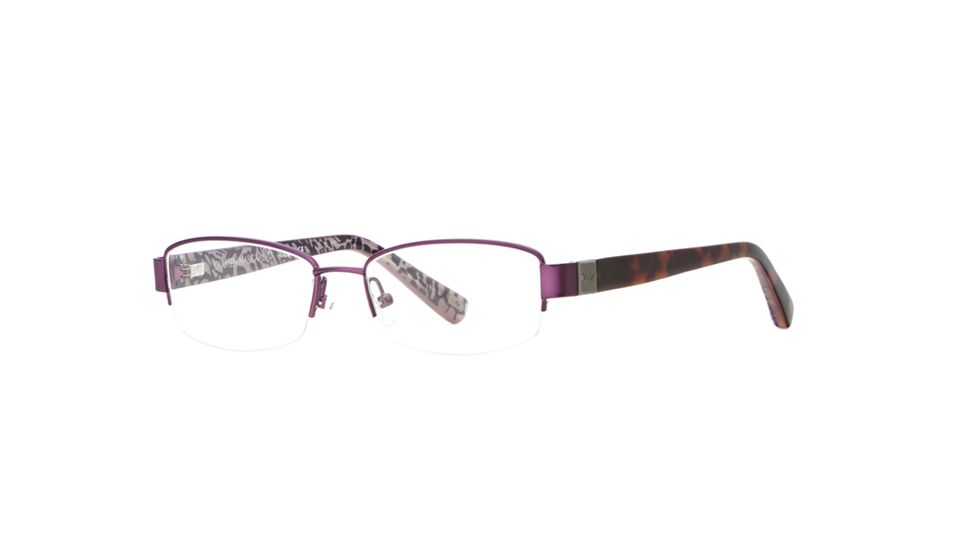 Carmen Marc Valvo CM Inez SECM INEZ00 Eyeglass Frames - Purple SECM INEZ005040 PU