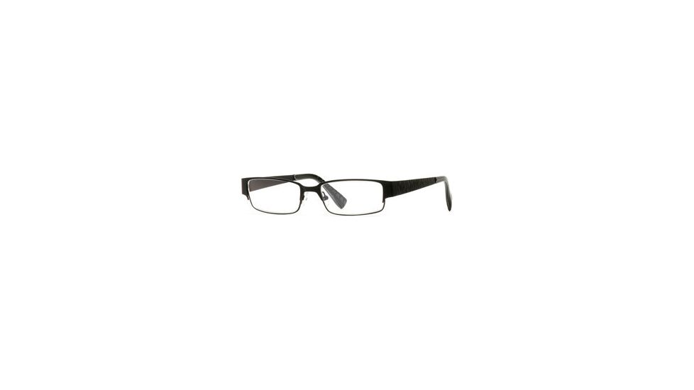 Carmen Marc Valvo CM Lucan SECM LUCA00 Bifocal Prescription Eyeglasses - Coal SECM LUCA005340 BK