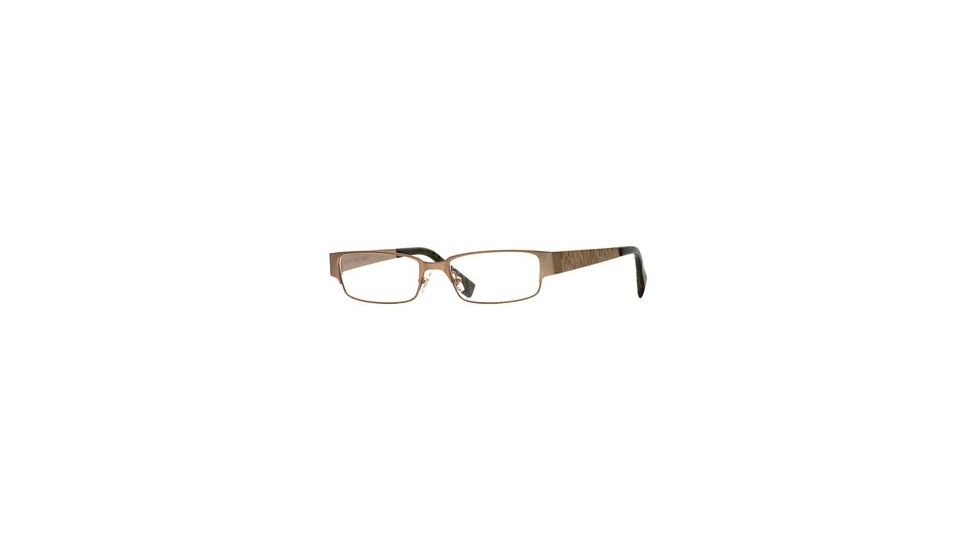 Carmen Marc Valvo CM Lucan SECM LUCA00 Bifocal Prescription Eyeglasses - Satin Gold SECM LUCA005340 GO