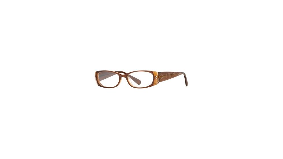 Carmen Marc Valvo CM Maura SECM MAUR00 Bifocal Prescription Eyeglasses - Cocoa Brulee SECM MAUR004835 BN