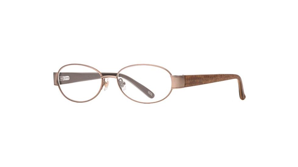 Carmen Marc Valvo CM Pauletta SECM PAUL00 Single Vision Prescription Eyewear - Mink SECM PAUL005335 BN