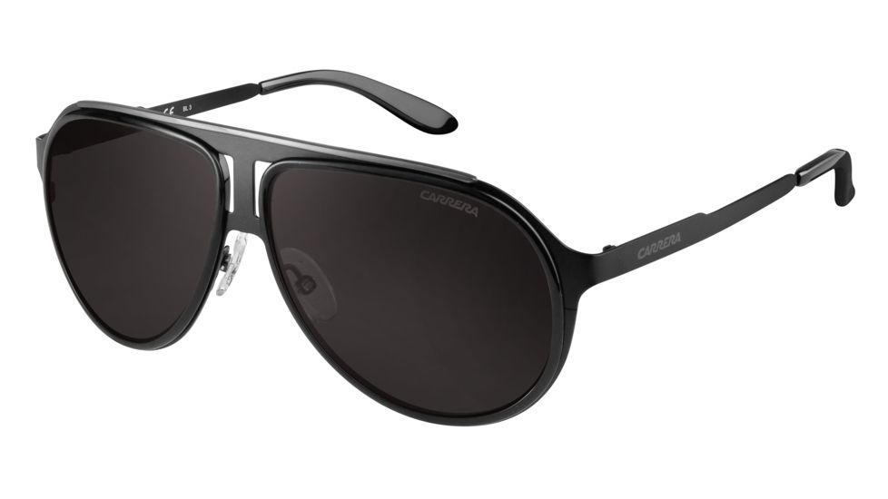 Carrera 100/S Progressive Prescription Sunglasses CA100S-0HKQ-NR-5912 - Frame Color Black Ruthenium, Lens Diameter 59 mm