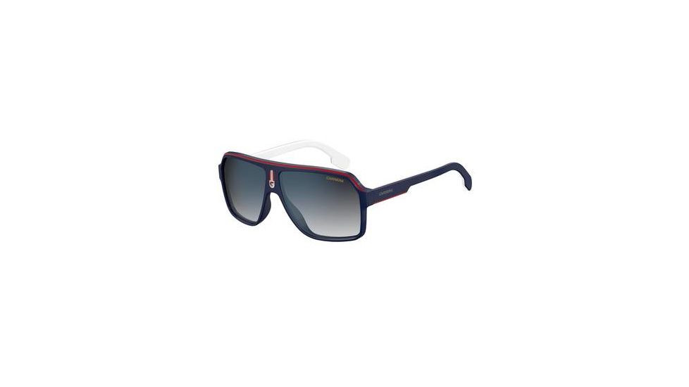 Carrera 1001/S Bifocal Prescription Sunglasses CA1001S-08RU-KM-6211 - Lens Diameter 62 mm, Frame Color Blue/Red