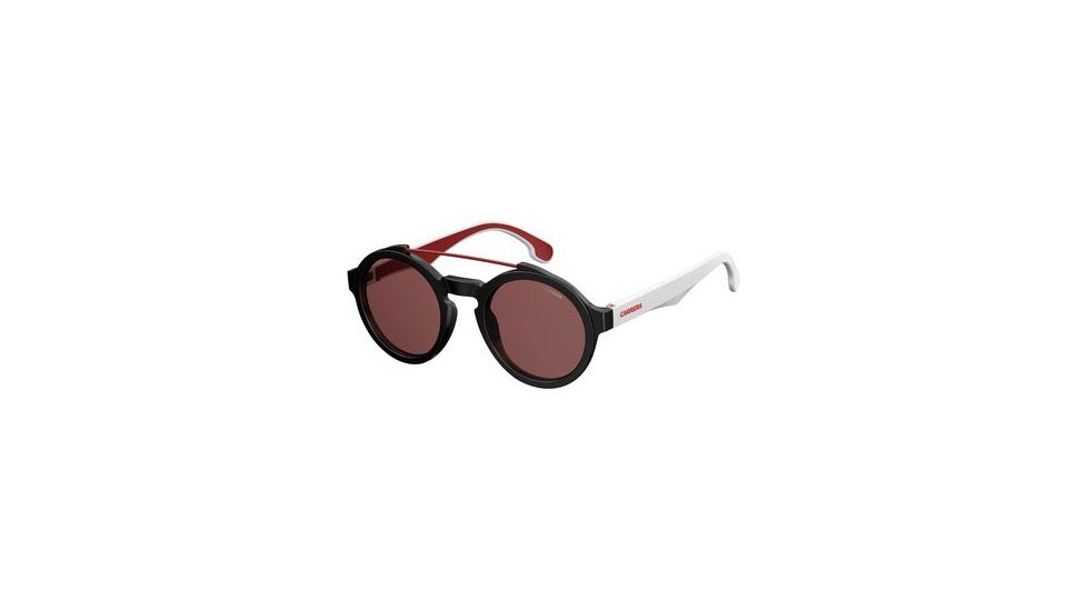 Carrera 1002/S Bifocal Prescription Sunglasses CA1002S-080S-4S-5124 - Frame Color Black/White, Lens Diameter 51 mm