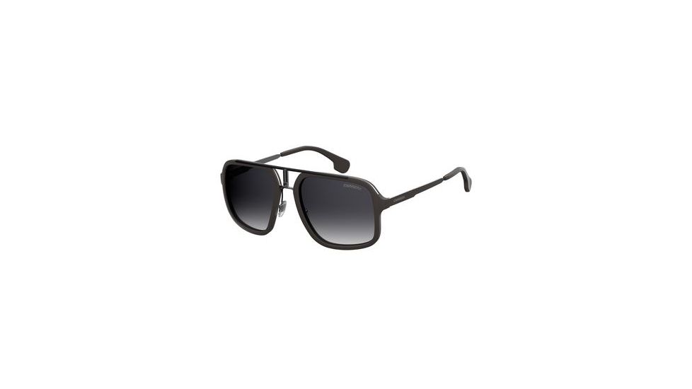 Carrera 1004/S Single Vision Prescription Sunglasses CA1004S-0TI7-9O-5720 - Frame Color Matte Black Ruthenium, Lens Diameter 57 mm