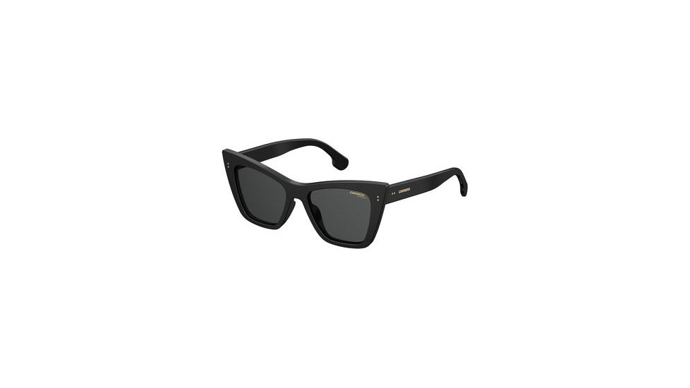 Carrera 1009/S Sunglasses CA1009S-0807-IR-5218 - Black Frame, Gray Blue Pz Lenses, Lens Diameter 52mm, Distance Between Lenses 18mm