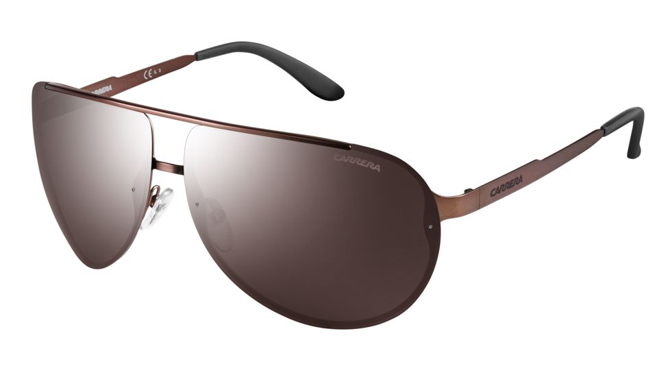 Carrera 102/S Bifocal Prescription Sunglasses CA102S-0J8P-8G-6511 - Lens Diameter 65 mm, Frame Color Semi Matte Brown