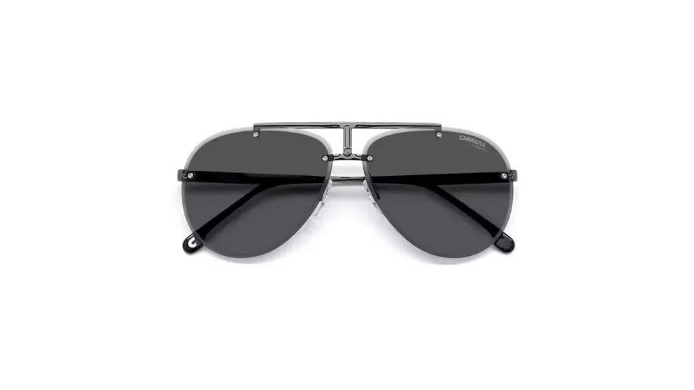Carrera 1032/S Sunglasses, Dark Ruthenium Black Frame, Grey Lens, 716736298856