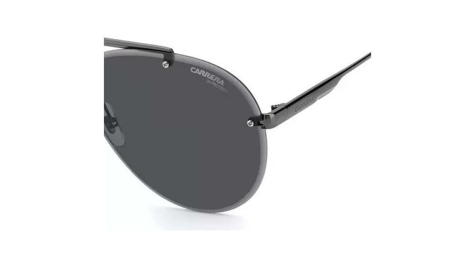 Carrera 1032/S Sunglasses, Dark Ruthenium Black Frame, Grey Lens, 716736298856