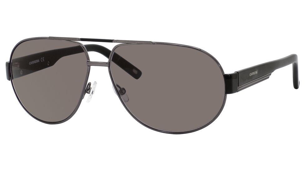 Carrera 11/S Single Vision Prescription Sunglasses CA11S-0OH2-X1-6212 - Lens Diameter 62 mm, Frame Color Dark Ruthenium Black